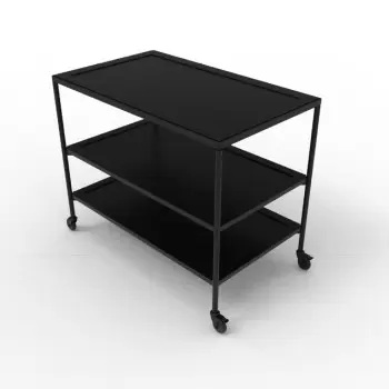 Craster TO_MOD31_OAKB Craster Fare Trolley Black Oak 1100 × 650 × 8...