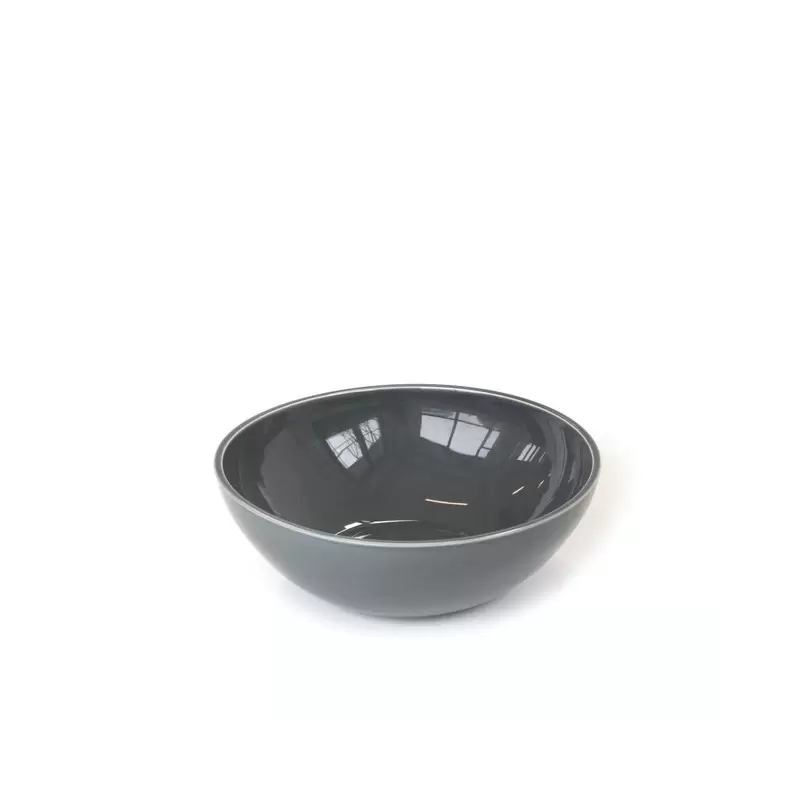 Craster BW_CR1501 Craster Tilt Large Dark Grey Ceramic Bowl 290ø × ...