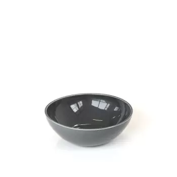 Craster BW_CR1502 Craster Tilt Medium Dark Grey Ceramic Bowl 250ø ×...