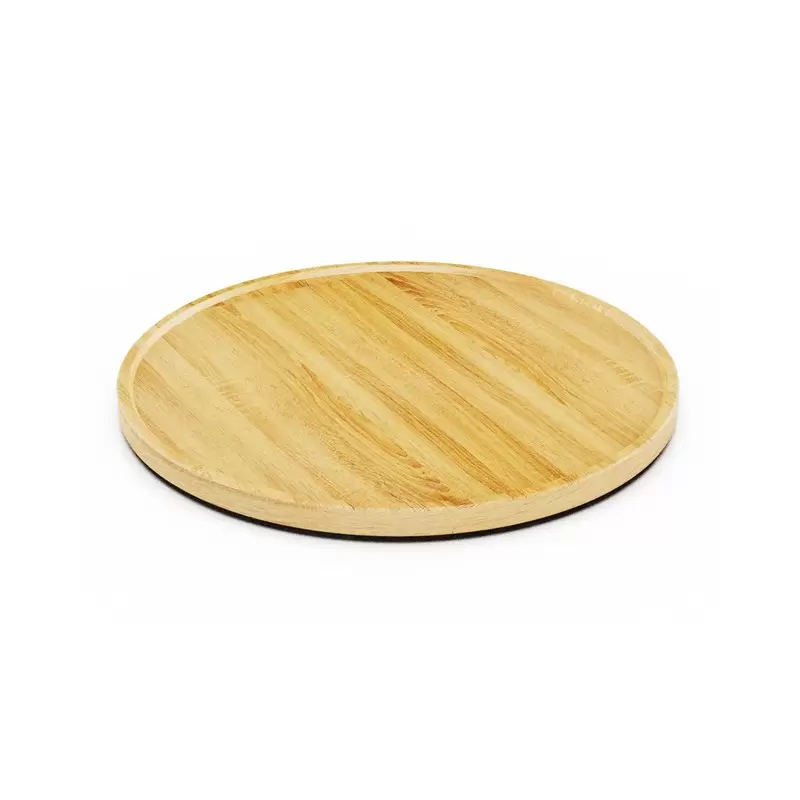 Craster BU_OP1120 Craster Tilt Extra Large Round Oak Plinth 400ø × ...
