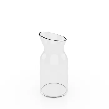 Craster BU_CF0209 Craster Tilt Medium Glass Carafe 92 x 92 x 211 mm