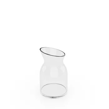 Craster BU_CF0309 Craster Tilt Small Glass Carafe 92 x 92 x 159 mm