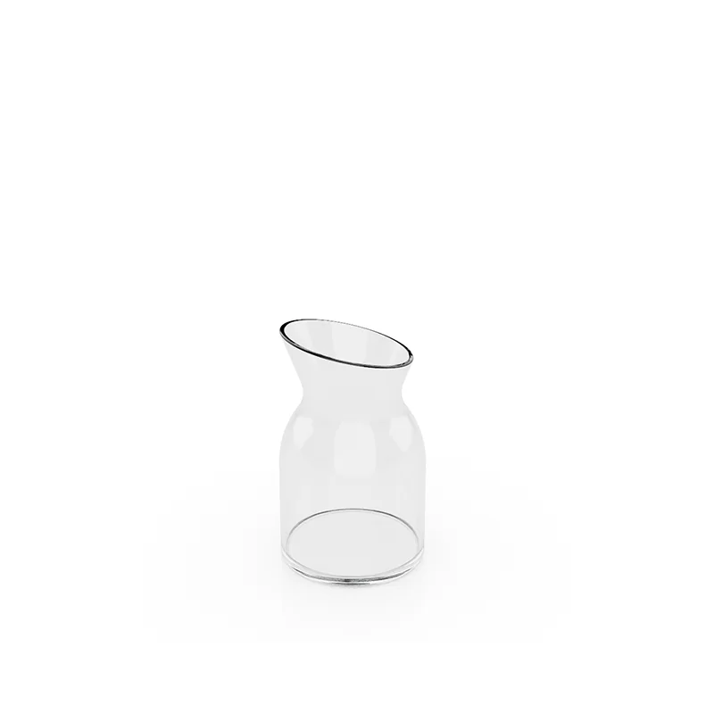 Craster BU_CF0309 Craster Tilt Small Glass Carafe 92 x 92 x 159 mm