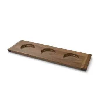 Craster BU_FT0203 Craster Flow Walnut 2.4 Carafe Plinth 530 × 163 ×...