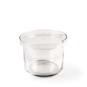 Craster BU_GJ001 Craster Tilt Large Glass Condiment Jar 218ø × 165 mm