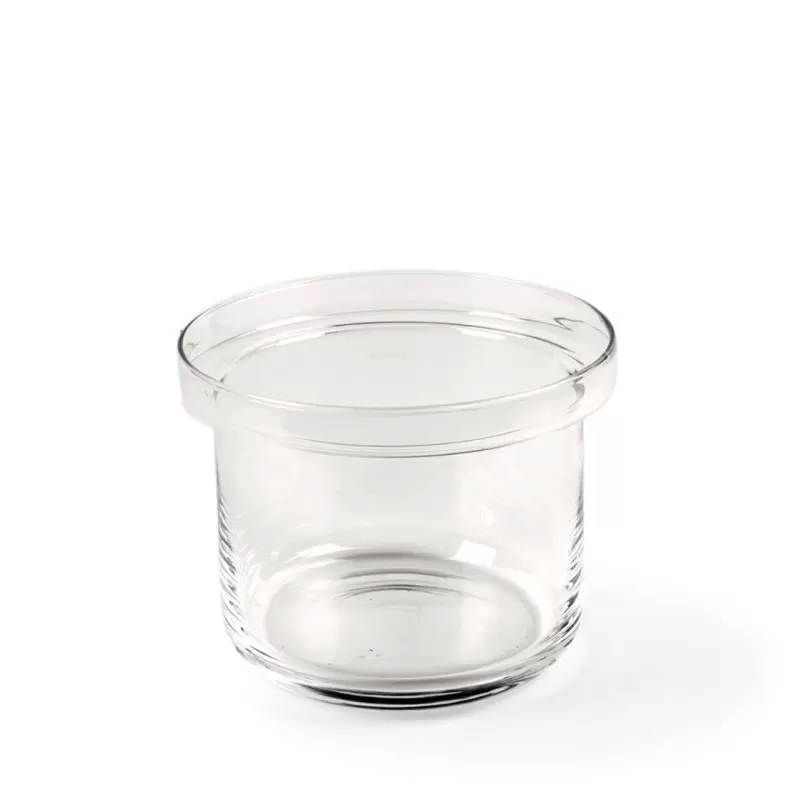 Craster BU_GJ001 Craster Tilt Large Glass Condiment Jar 218ø × 165 mm
