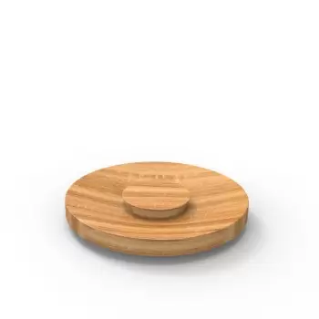Craster BU_OL001 Craster Tilt Jar Lid - Oak