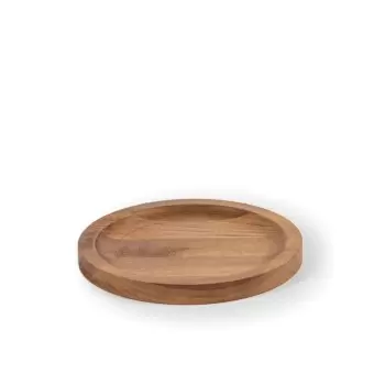 Craster BU_WB001 Craster Tilt Walnut Jar Base 210ø × 19 mm
