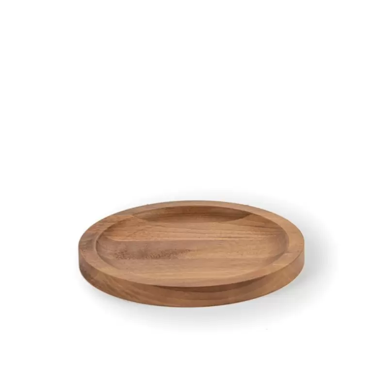 Craster BU_WB001 Craster Tilt Walnut Jar Base 210ø × 19 mm