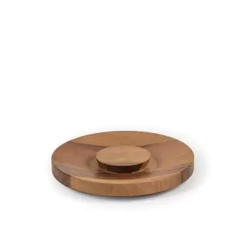 Craster BU_WL001 Craster Tilt Walnut Jar Lid 207ø × 30 mm