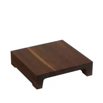 Craster BO_BB010 Craster Low Walnut Patisserie Grand 325 × 325 × 80 mm