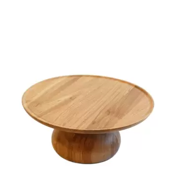 Craster BU_CS006 Craster Medium Oak Cake Stand 320ø × 136 mm