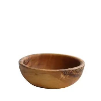 Craster BW_OBS Craster Small Olive Wood Bowl 115ø × 38 mm