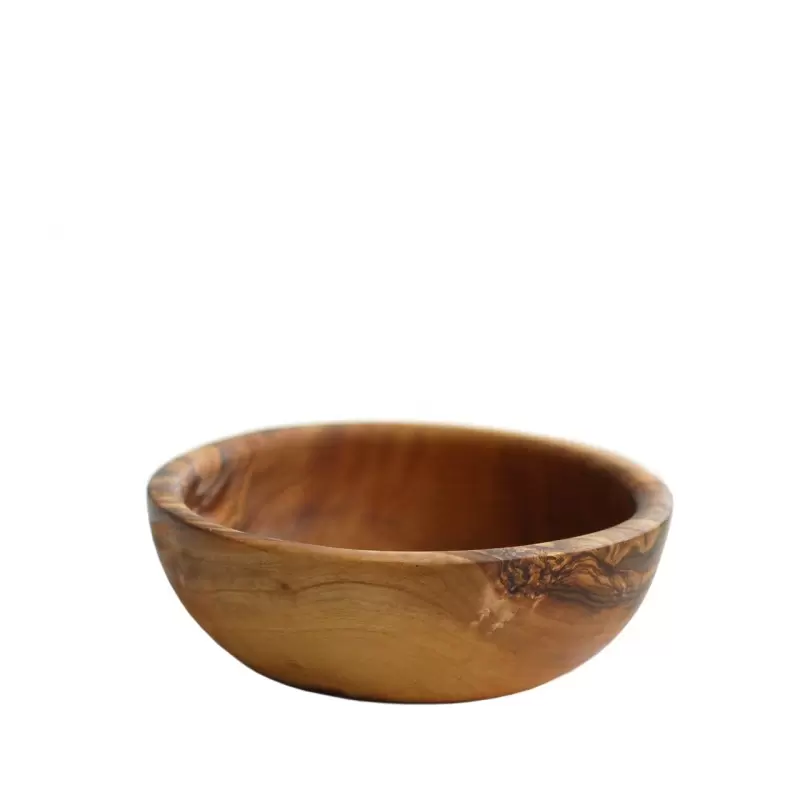 Craster BW_OBS Craster Small Olive Wood Bowl 115ø × 38 mm