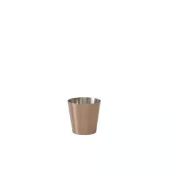 Craster CP_CS001 Craster Small Copper Chip Pot 66ø × 66 mm