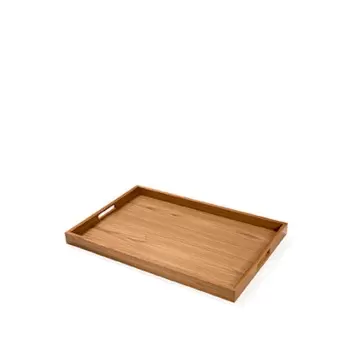 Craster TA_CMOL Craster Oak Rectangular Modern Tray 600 × 400 × 40 mm