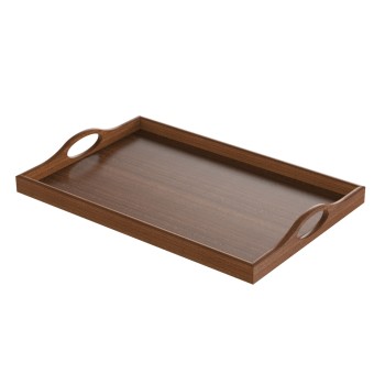 Craster TA_BUTWL Craster Large Walnut Classic Butler Tray 610 × 405...