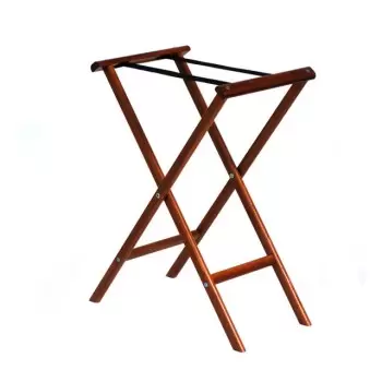 Craster SR_BTSW Craster Walnut Butler Tray Stand 565 × 355 × 715 mm