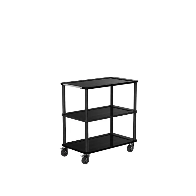 Craster TO_CTTOB Craster Black Modern Tray Trolley 915 × 535 × 959 mm