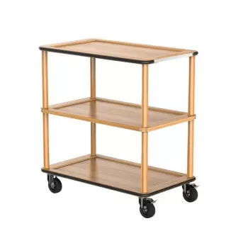Craster TO_CTTO Craster Oak Modern Tray Trolley 915 × 535 × 959 mm