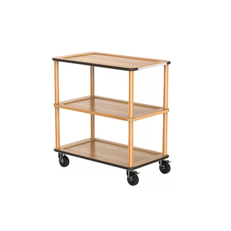 Craster TO_CTTO Craster Oak Modern Tray Trolley 915 × 535 × 959 mm