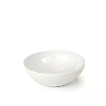 Craster BW_CR1701 Craster Tilt Large White Ceramic Bowl 290ø × 100 mm