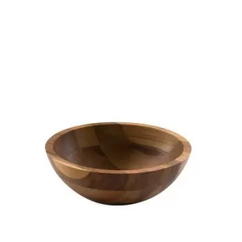 Craster BW_WR1203 Craster Tilt Large Walnut Wood Bowl 285ø × 100 mm