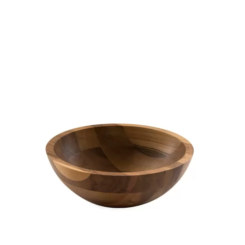 Craster BW_WR1203 Craster Tilt Large Walnut Wood Bowl 285ø × 100 mm
