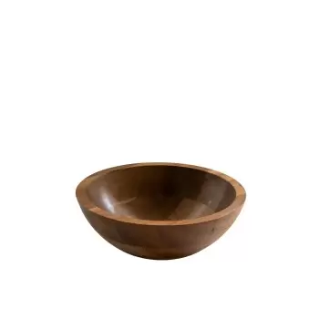 Craster BW_WR1202 Craster Tilt Medium Walnut Wood Bowl 250ø × 85 mm