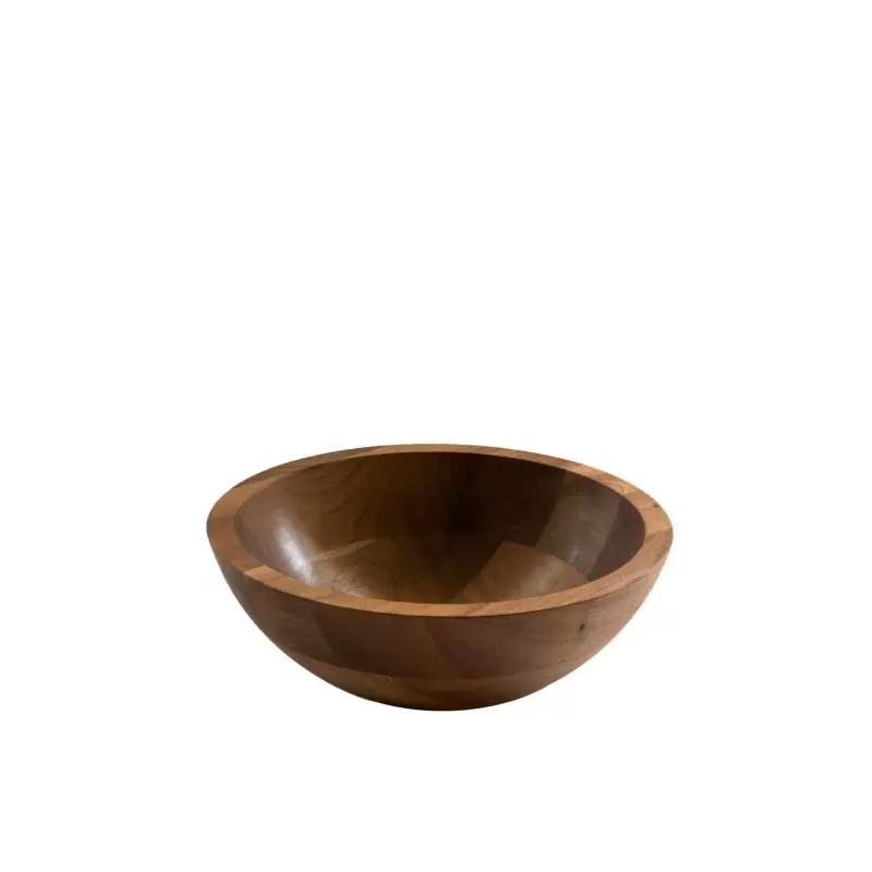 Craster BW_WR1202 Craster Tilt Medium Walnut Wood Bowl 250ø × 85 mm