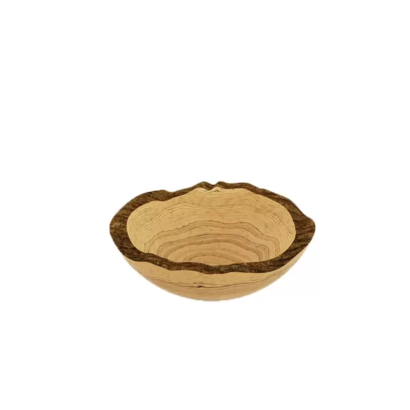 Craster BW_OR2101 Craster Tilt Small Rustic Olive Wood Bowl 230 x 2...