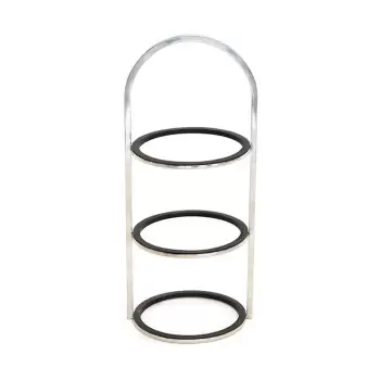 Craster BU_RR6105 Craster Tilt Stainless Steel Three Tier Frame 242...