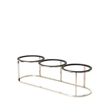 Craster BU_TR001 Craster Tilt Stainless Steel Triple Frame 662 × 21...