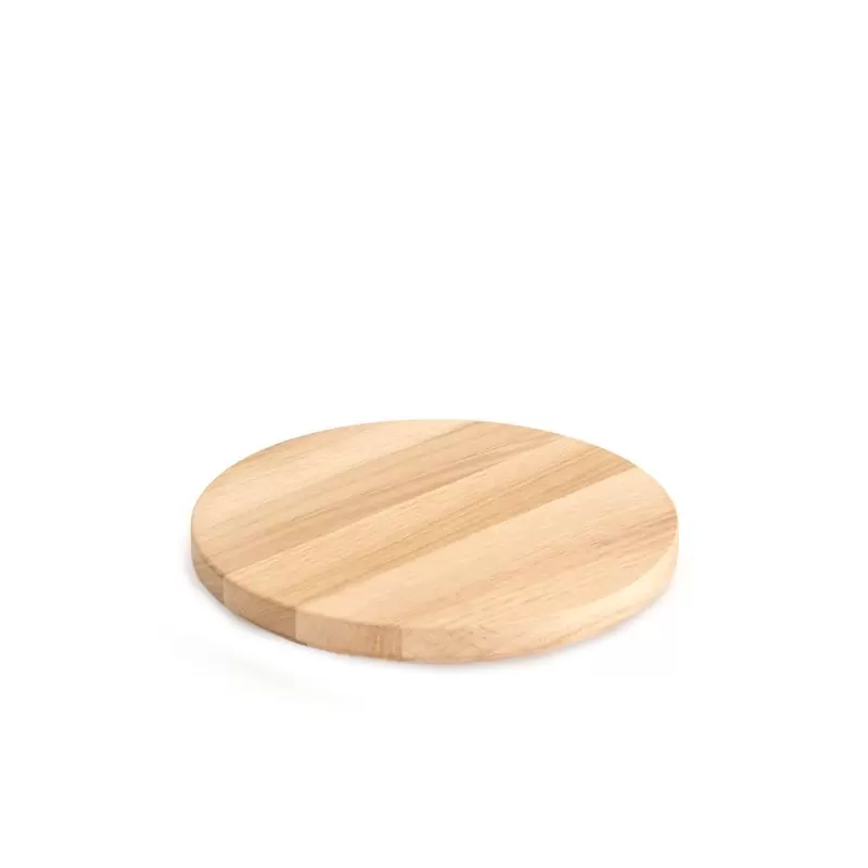 Craster BU_OP1109 Craster Tilt Round Oak Plinth 218ø × 25 mm