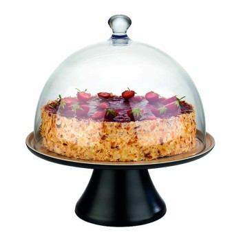 Clear Polycarbonate Dome Cover For Round Melamine 31.5 cm Display Trays - Ø 30 cm x h 22 cm