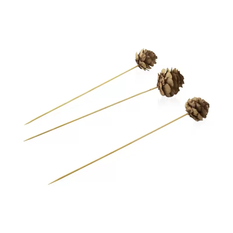 PacknWood Pine Cone Skewer - 4'' - 1000 pcs PacknWood Pine Cone Skewer - 4'' - 1000 pcs