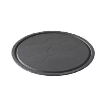Revol Basalt Collection Round Steak Plate 30 cm - Matt slate style - Set of 2 pcs