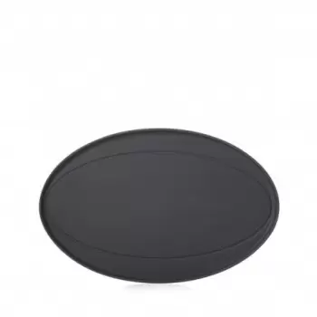 Revol Basalt Collection Oval Plate 35 cm - Matt slate style - Set of 4 pcs
