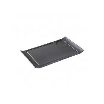 Revol 647784 Revol Basalt Collection Burger Plate Curved Edges 33 -...