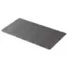 Revol Basalt Collection Rectangular Plate 30X16 cm - Matt slate style - Set of 6 pcs