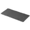 Revol Basalt Collection Rectangular Tray 25X12 cm - Matt slate style - Set of 6 pcs