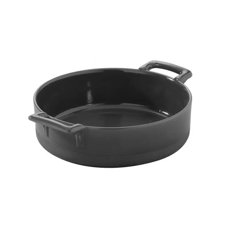 Revol Belle Cuisine Collection Indiv. Deep Round Dish 18.5 cm - Cast iron style - Set of 2 pcs Revol Belle Cuisine Collection Indiv. Deep Round Dish 18.5 cm - Cast iron style - Set of 2 pcs