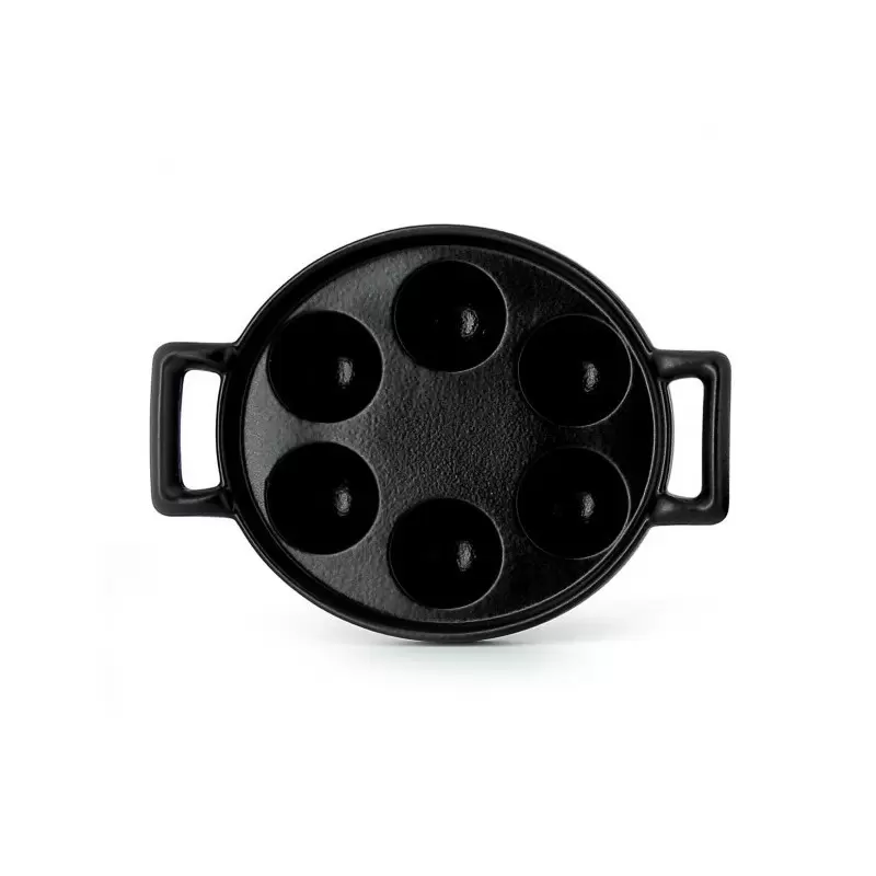 Revol Belle Cuisine Collection Snail Plate 6 Holes - Cast iron style - Set of 6 pcs Revol Belle Cuisine Collection Snail Plate 6 Holes - Cast iron style - Set of 6 pcs