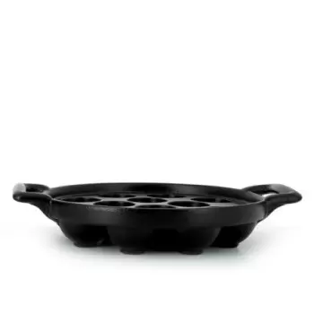 Revol Belle Cuisine Collection Snail Plate 12 Holes - Cast iron style - Set of 6 pcs