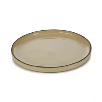 Revol 652797 Revol Caractere Collection Dessert Plate - Nutmeg - Se...