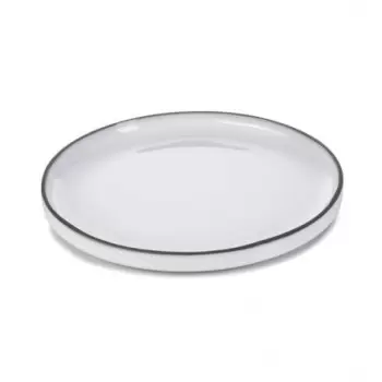 Revol 652798 Revol Caractere Collection Dessert Plate - White Cumul...