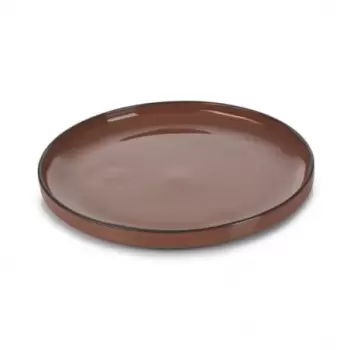 Revol 652800 Revol Caractere Collection Dessert Plate - Cinnamon - ...