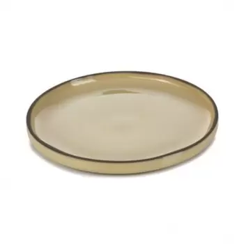 Revol 652844 Revol Caractere Collection Bread Plate - Nutmeg - Set ...