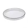 Revol Caractere Collection Dinner Plate - White Cumulus - Set of 4 pcs