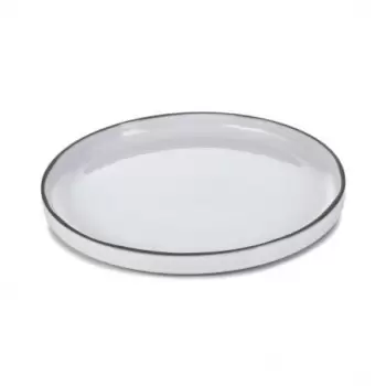 Revol 652703 Revol Caractere Collection Dinner Plate - White Cumulu...